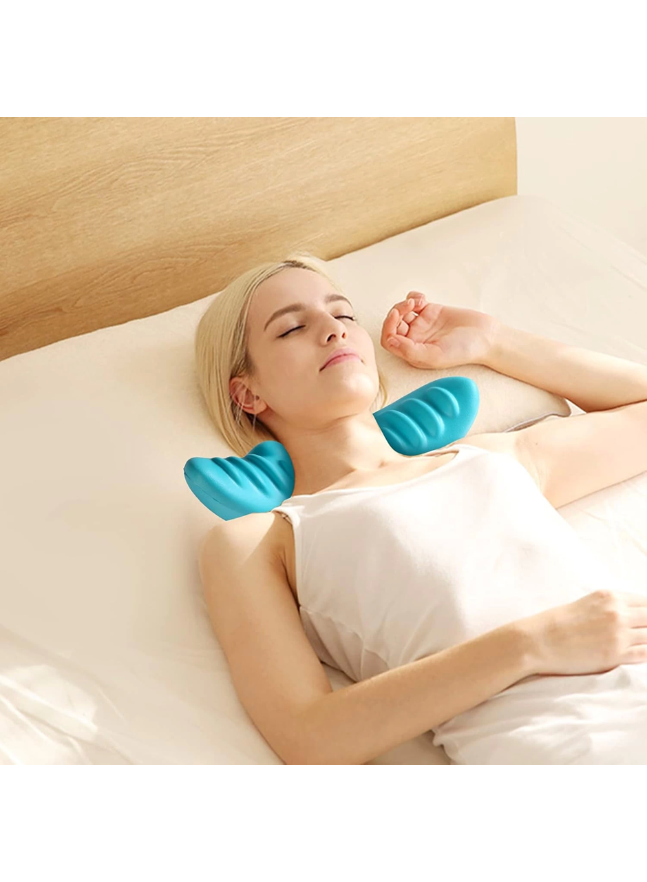 Boyun Ve Omuz Gevşetici, Servikal Traksiyon Cihazı Akupunktur Boyun Omuz Sırt Desteği Masaj Yastığı, Boyun Sedye Masajı (