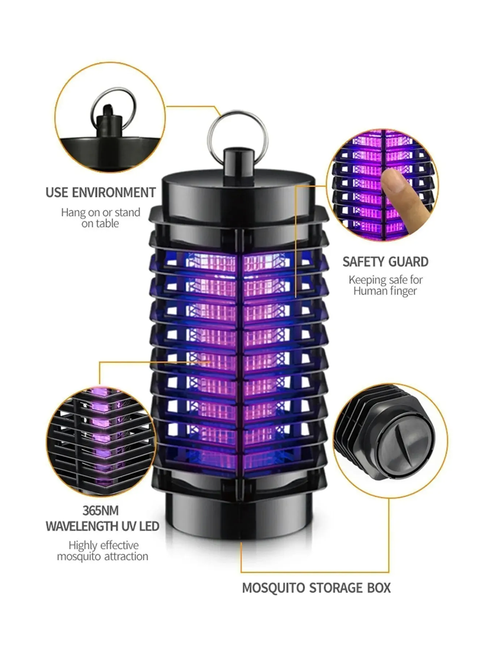 Kimyasal Ve Koku İçermeyen Uv Tuzaklı Elektrikli Sinek Öldürücü Sivrisinek Yakalayıcı (