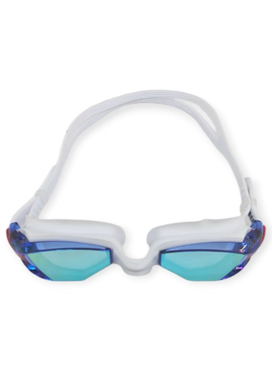 Aynalı Yüzücü Gözlüğü Silikon LACİVERT - 1765