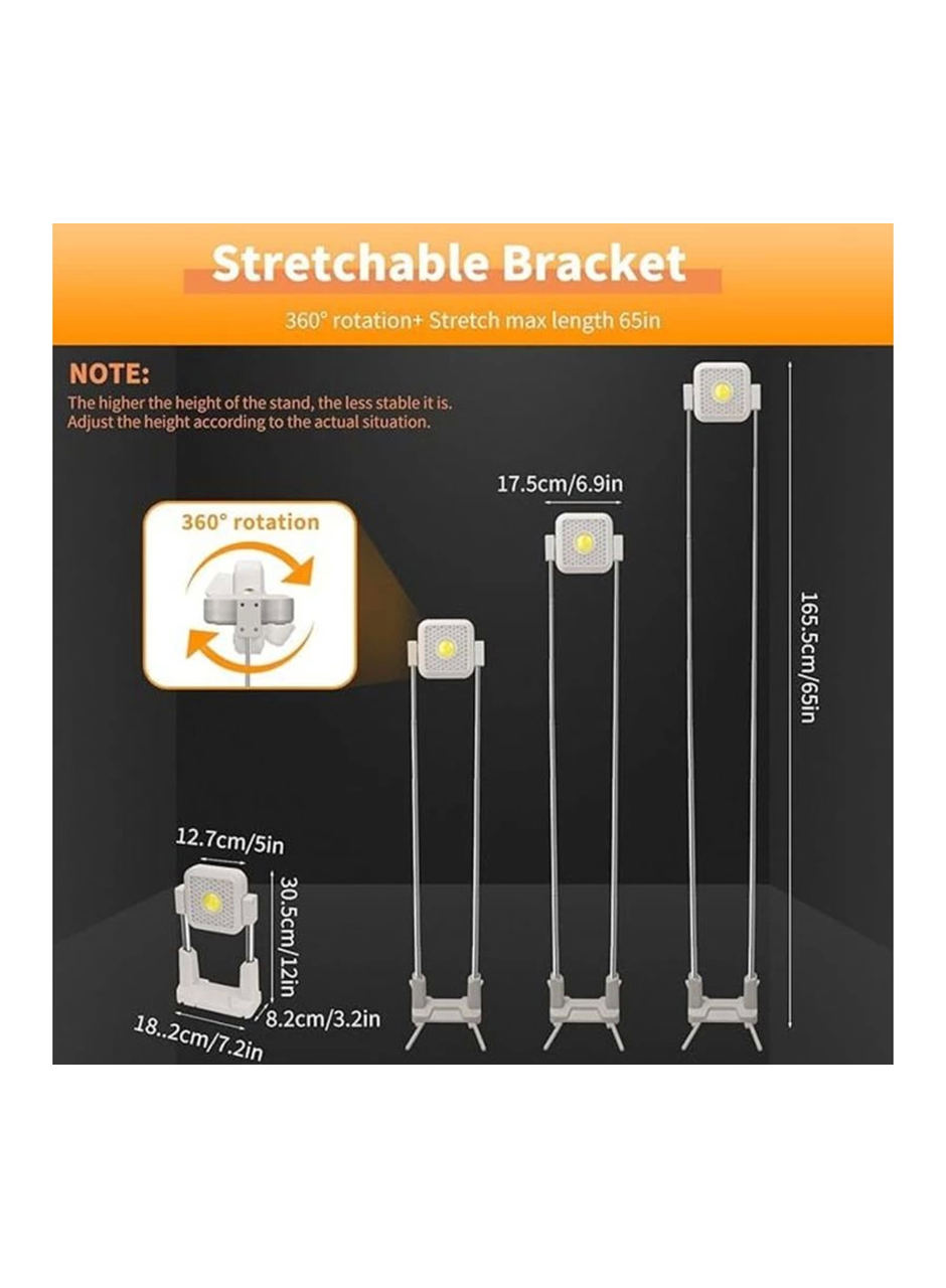 Katlanabilir Kamp Lambası Çok İşlevli Ultra Güçlü 4 Modlu Aydınlatma (