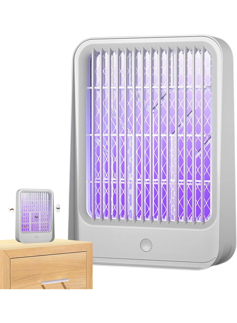 Elektrikli Sinek Kovucu USB Şarjlı Sessiz ve Etkili Led Işıklı Kapan (