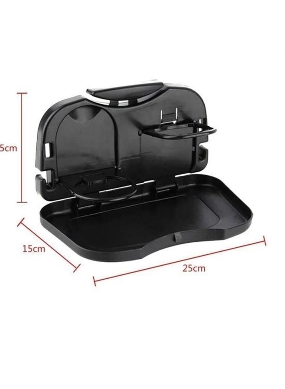 Araç Katlanır Tepsi Koltuk Arkası Katlanır Seyahat İçin Siyah Renk (