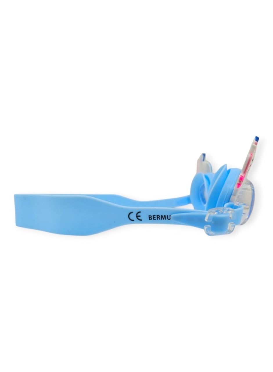 Çocuk Yüzücü Gözlüğü Silikon Taşıma Çantalı Pony - 9014