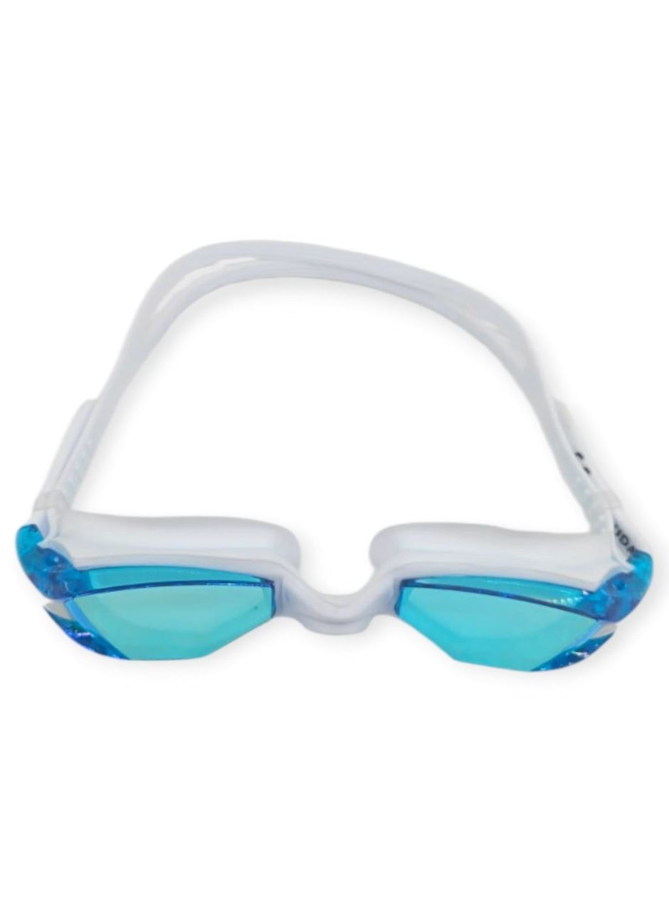 Aynalı Yüzücü Gözlüğü Silikon MAVİ - 1765