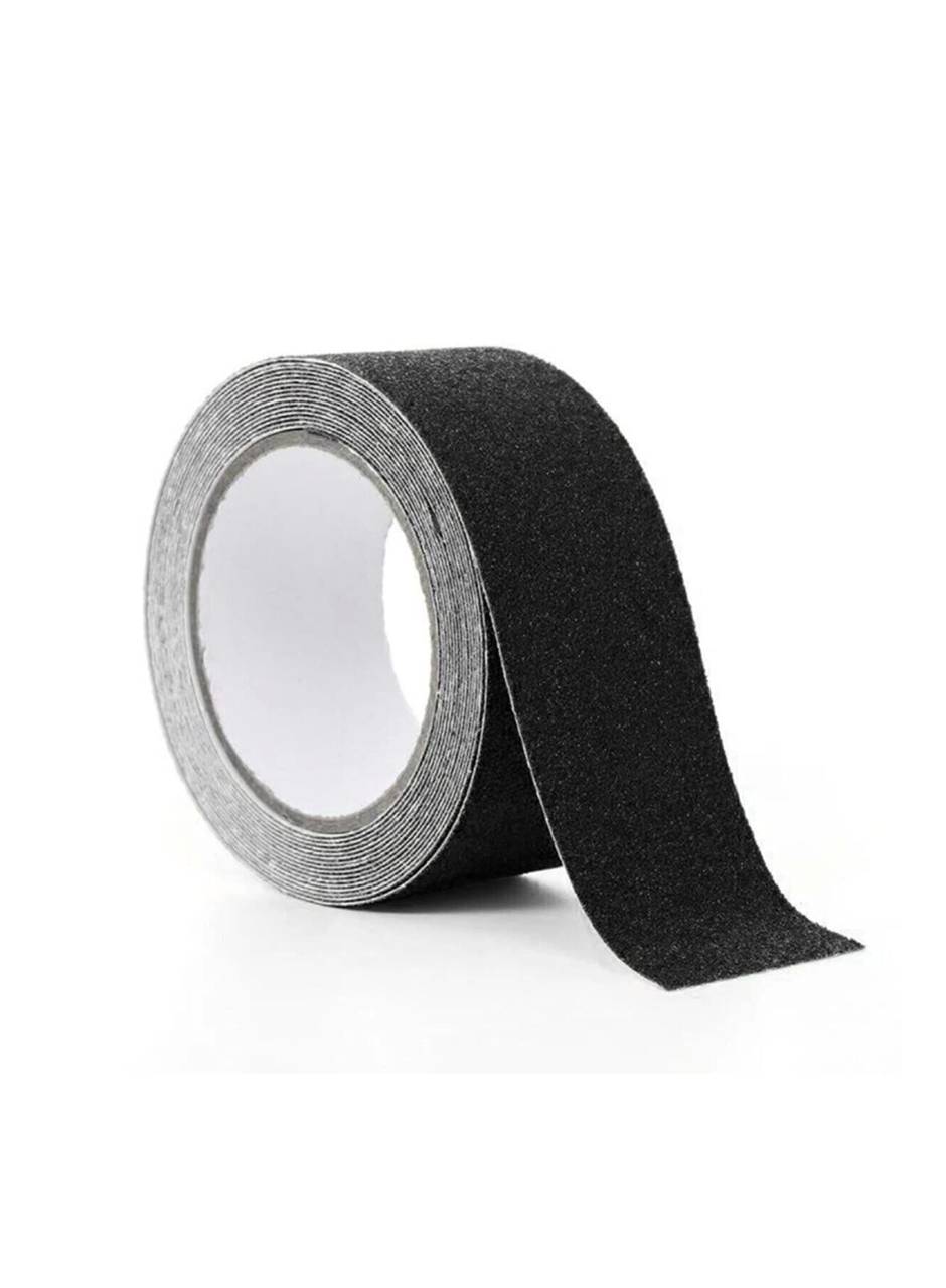 Merdiven Zemin Kaydırmaz Güçlü Bant Yapışkanlı Kaymaz Bant Siyah 25 mm X 5 Metre (