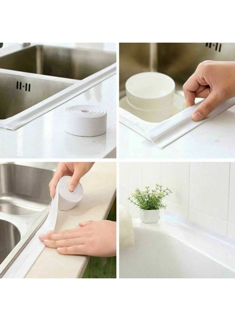 Pratik 145 Gr Beyaz Su Sızdırmaz Lavabo Kenar Bandı (3.2m) (