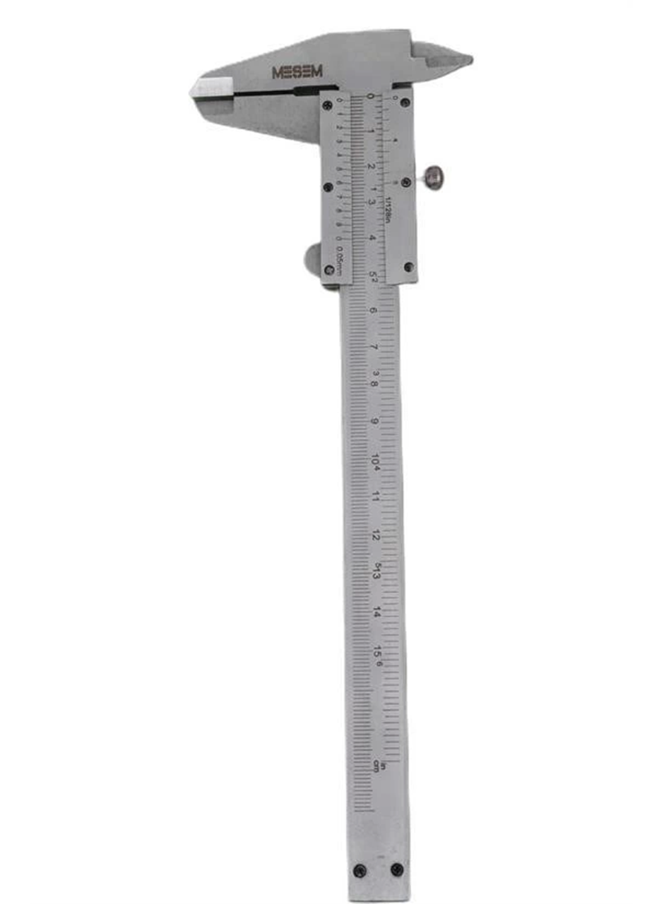 150 Mm Mekanik Çelik Kumpas Özel Kutulu Hassas Manuel Ölçü Aleti (