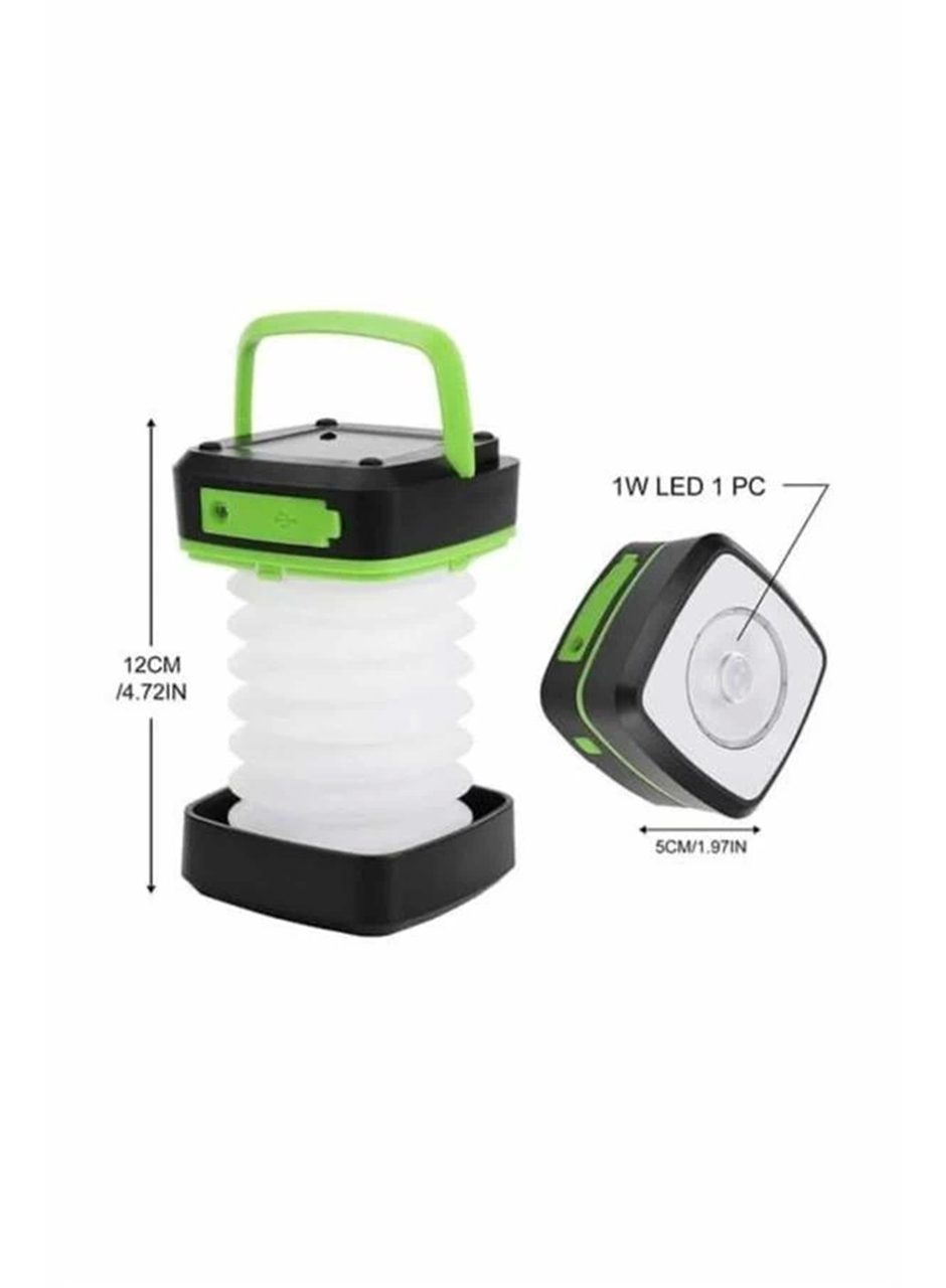 Kamp Feneri Lambası Solar Güneş Enerji Portatif Işıldak Şarjlı (