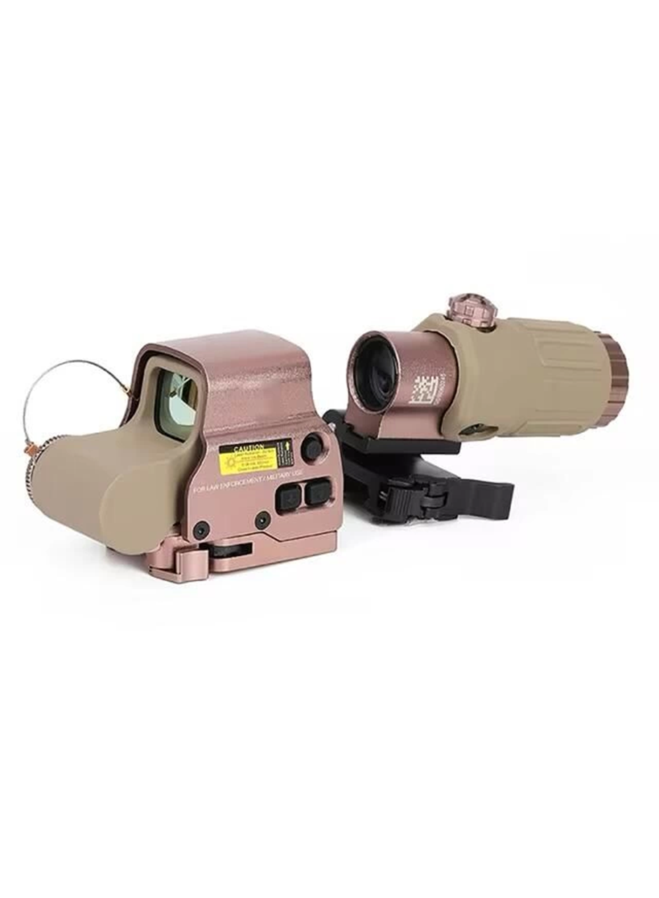 558-G43 XPS2 Hedef İşaretleyici Red Dot - Holografik Nişangâh, 5x Büyütmeli Set Çöl Rengi (