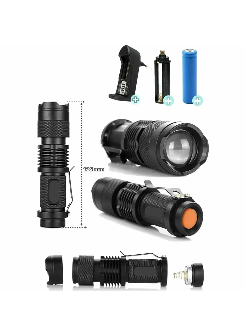 Zoomlu El Feneri Su Geçirmez El Feneri Kama Star Km82 (