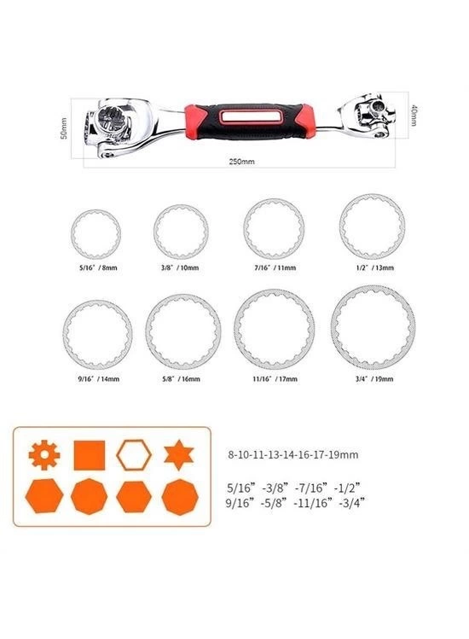 48 Fonksiyonlu Lokma Anahtar Seti Akıllı Lokma Anahatar Kiti (