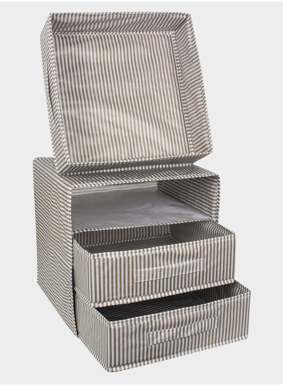 3 Bölmeli Çekmece , Çok Amaçlı Organizer - Çorap Çamaşır Organizer - Masa Üstü Düzenleyici (