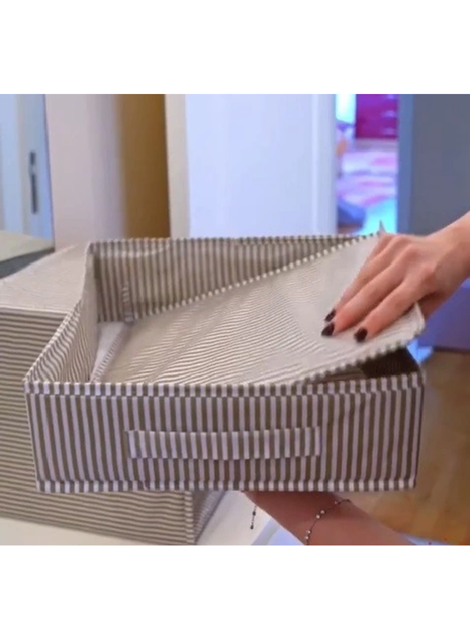 3 Bölmeli Çekmece , Çok Amaçlı Organizer - Çorap Çamaşır Organizer - Masa Üstü Düzenleyici (