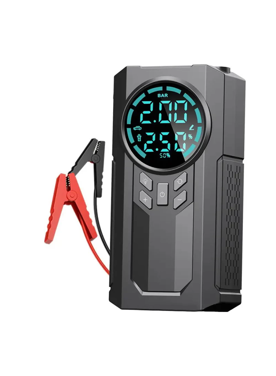 4 in 1 Çok İşlevli 150 PSI 7.4 V 8000 mAh Powerbank Özellikli Hava Oto Kompresörü (