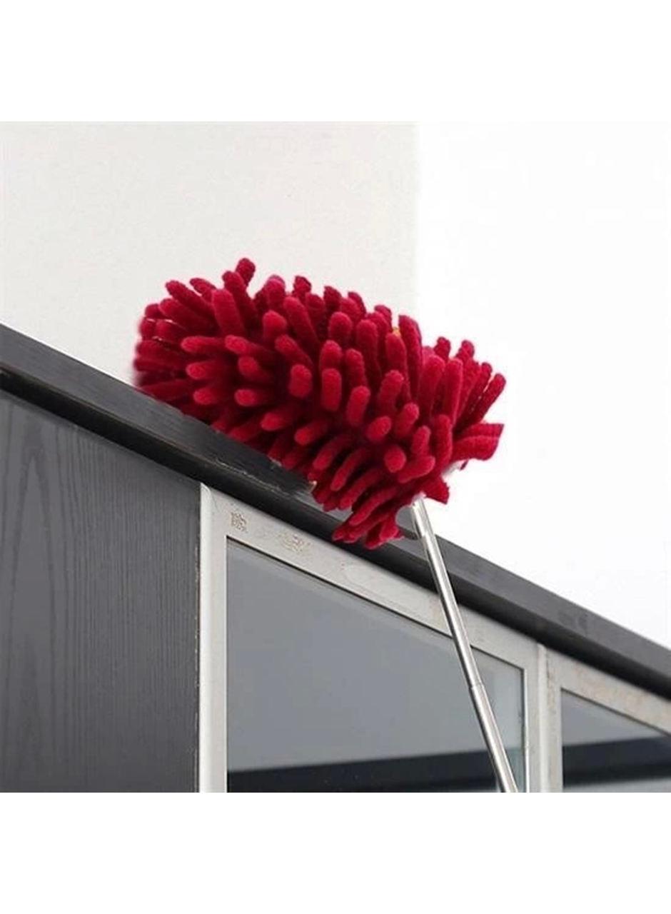 Teleskopik Mikrofiber Pratik Uzayabilen Toz Alma Fırçası Aparatı (