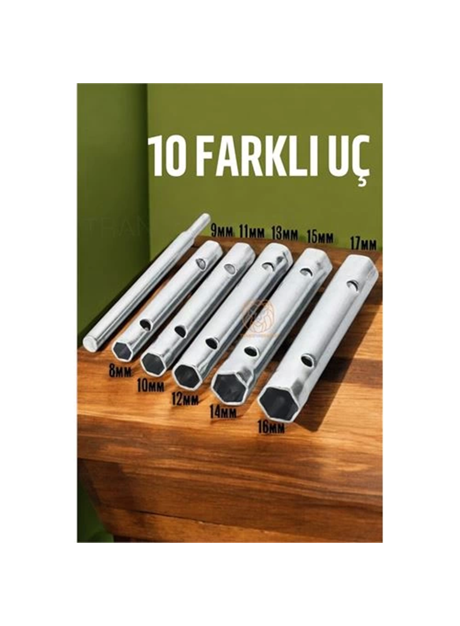 Tork Lokma Seti Boru Kovan Tip Anahtar Seti Buji Anahtarı (