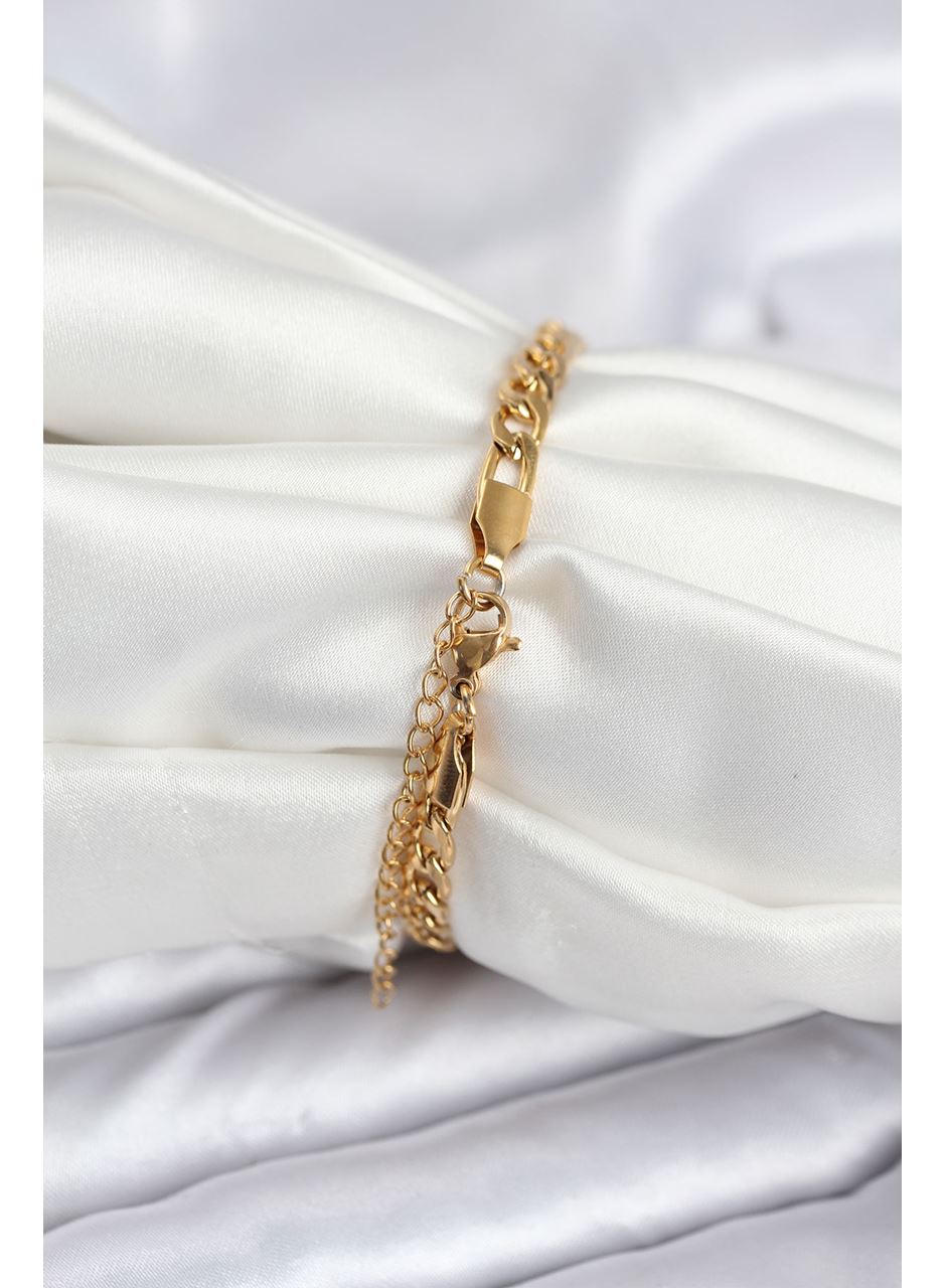 316L Çelik Gold Renk Yazı Yazmaya Uygun Kadın Bileklik