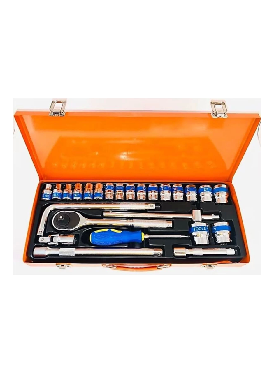 25 PARÇA 1/2 LOKMA SETİ CHROME VANADİUM PARLAK (