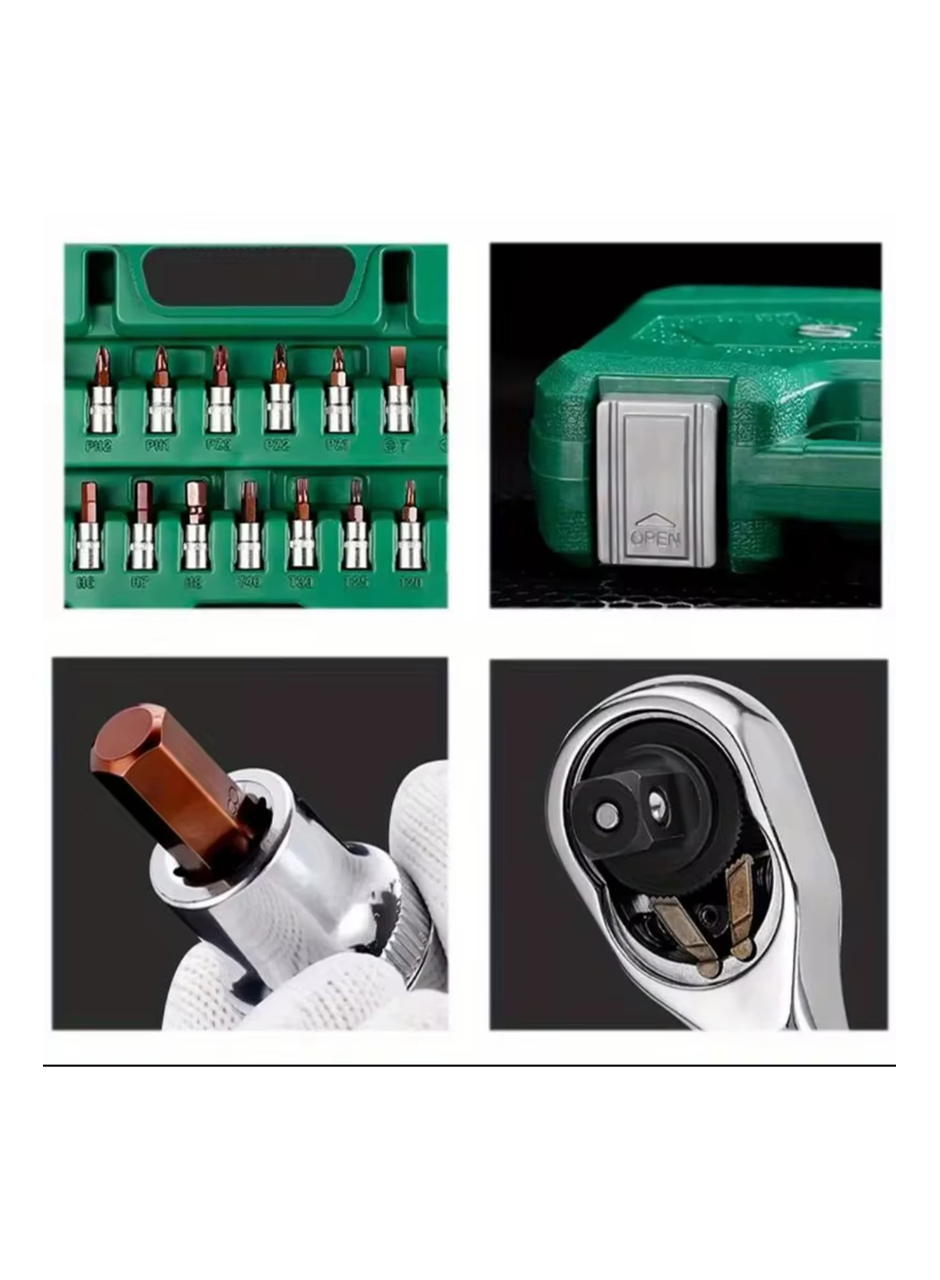 108 parça profesyonel lokma takımı parlak ürün (