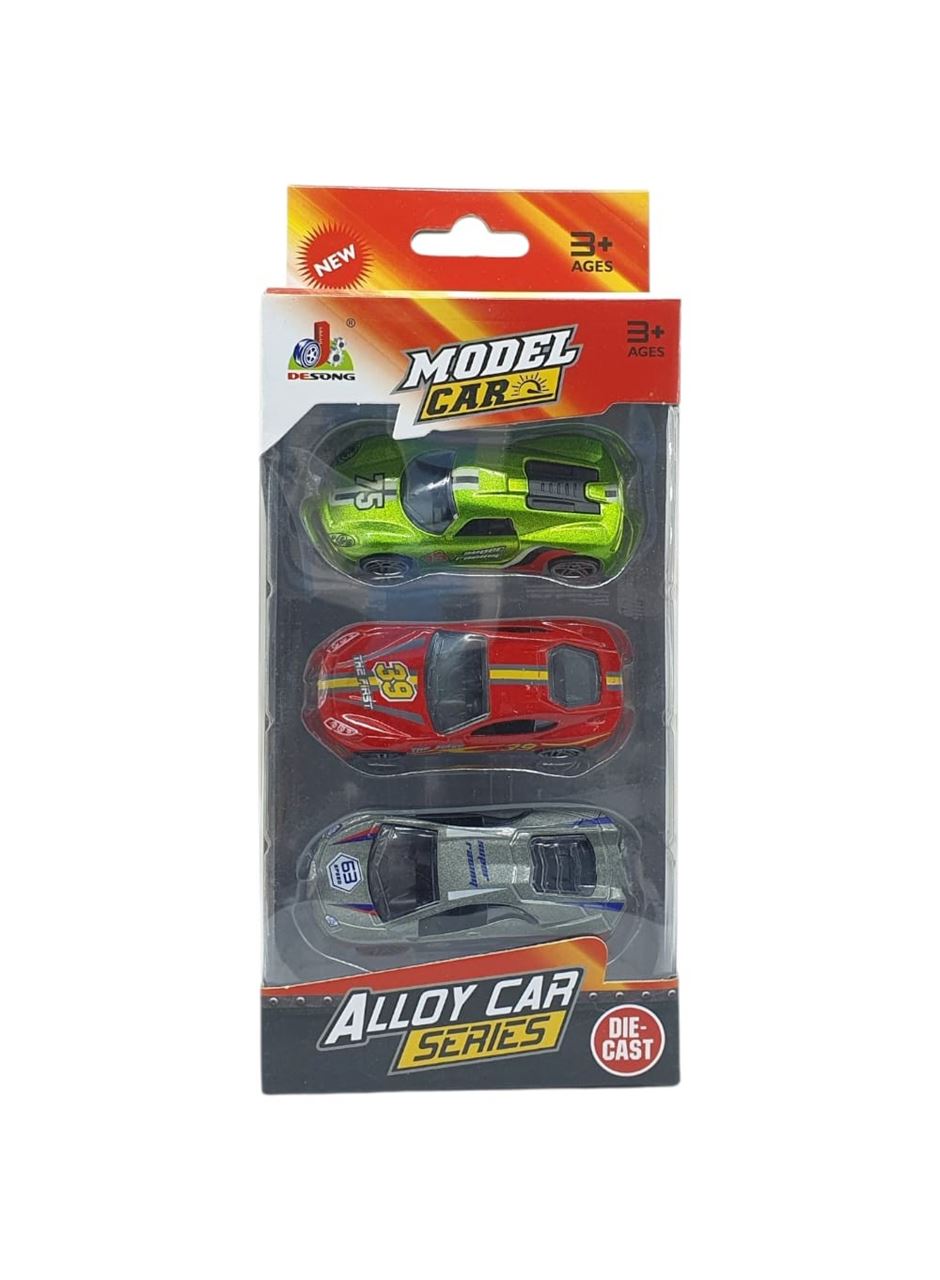 3'lü Araba Yarış Seti - Die Cast - DS045