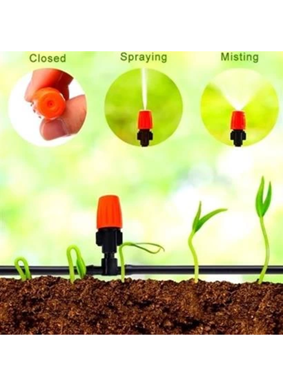 15 Metre Bahçe Damlama Sulama Sistemi Seti Hortum ve Ek Parçaları (