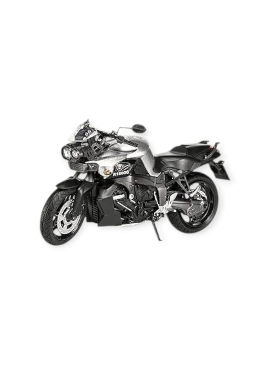 1:12 Ölçekli Model Motosiklet - HX792-1- Gri