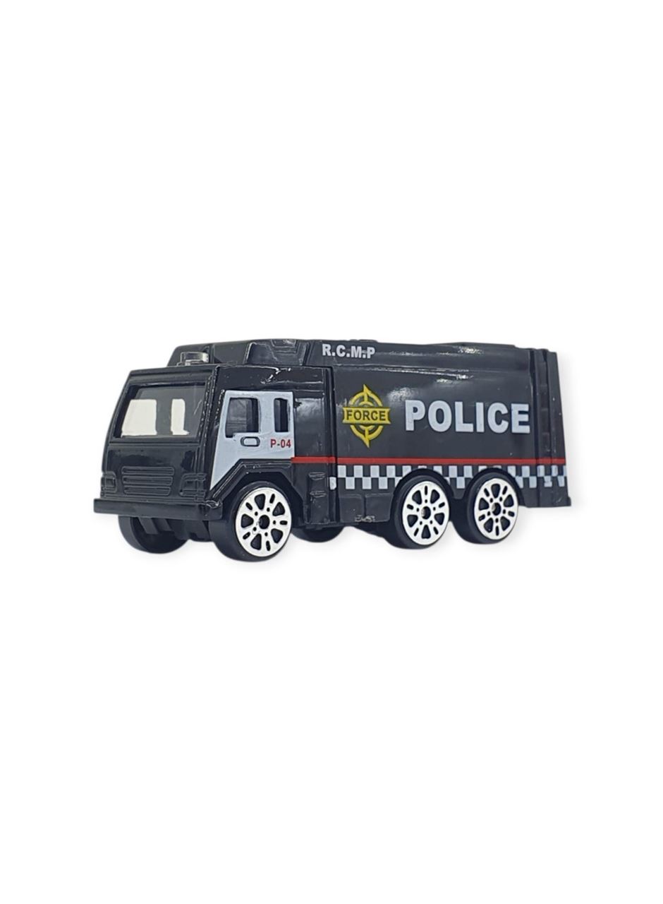 3'lü İş Makinaları Road Seti - Die Cast - DS044 - Polis