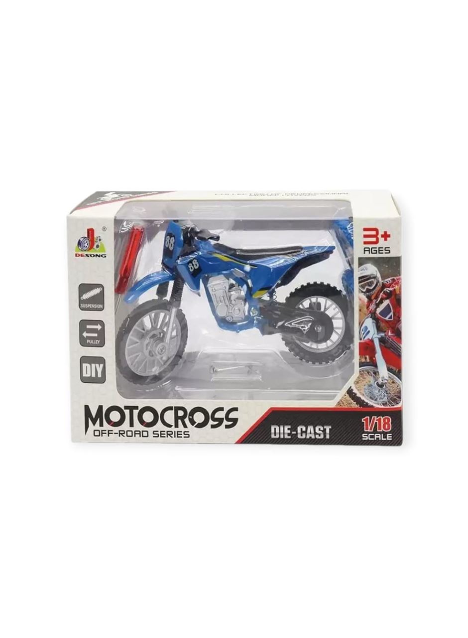 1:18 Ölçekli Model Motosiklet - DS928 - Mavi