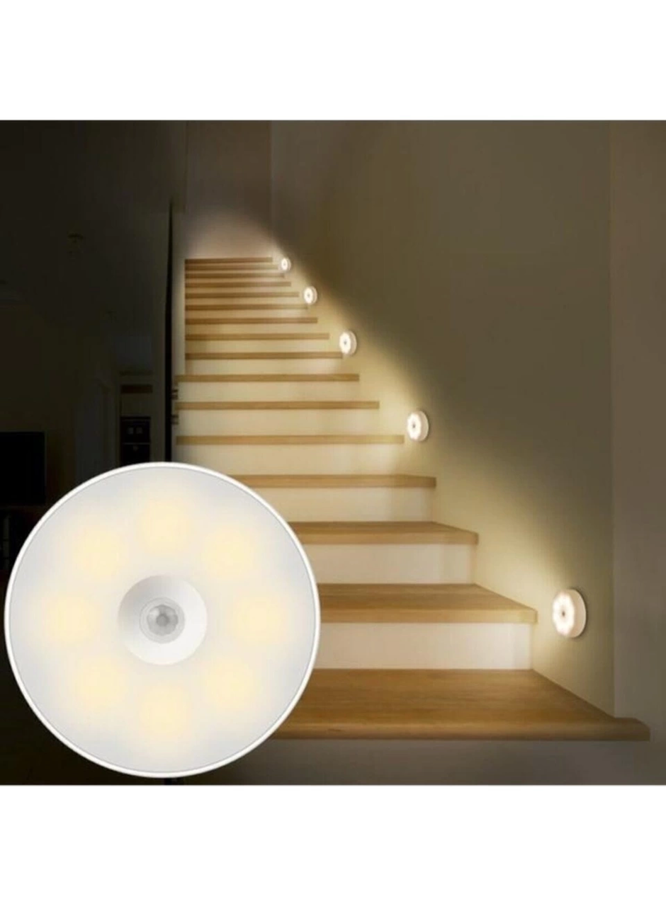 V-009 Hareket Sensörlü Usb Şarjlı Led Işık Lamba-oda, Mutfak, Salon Ve Merdiven Işıklandırma (