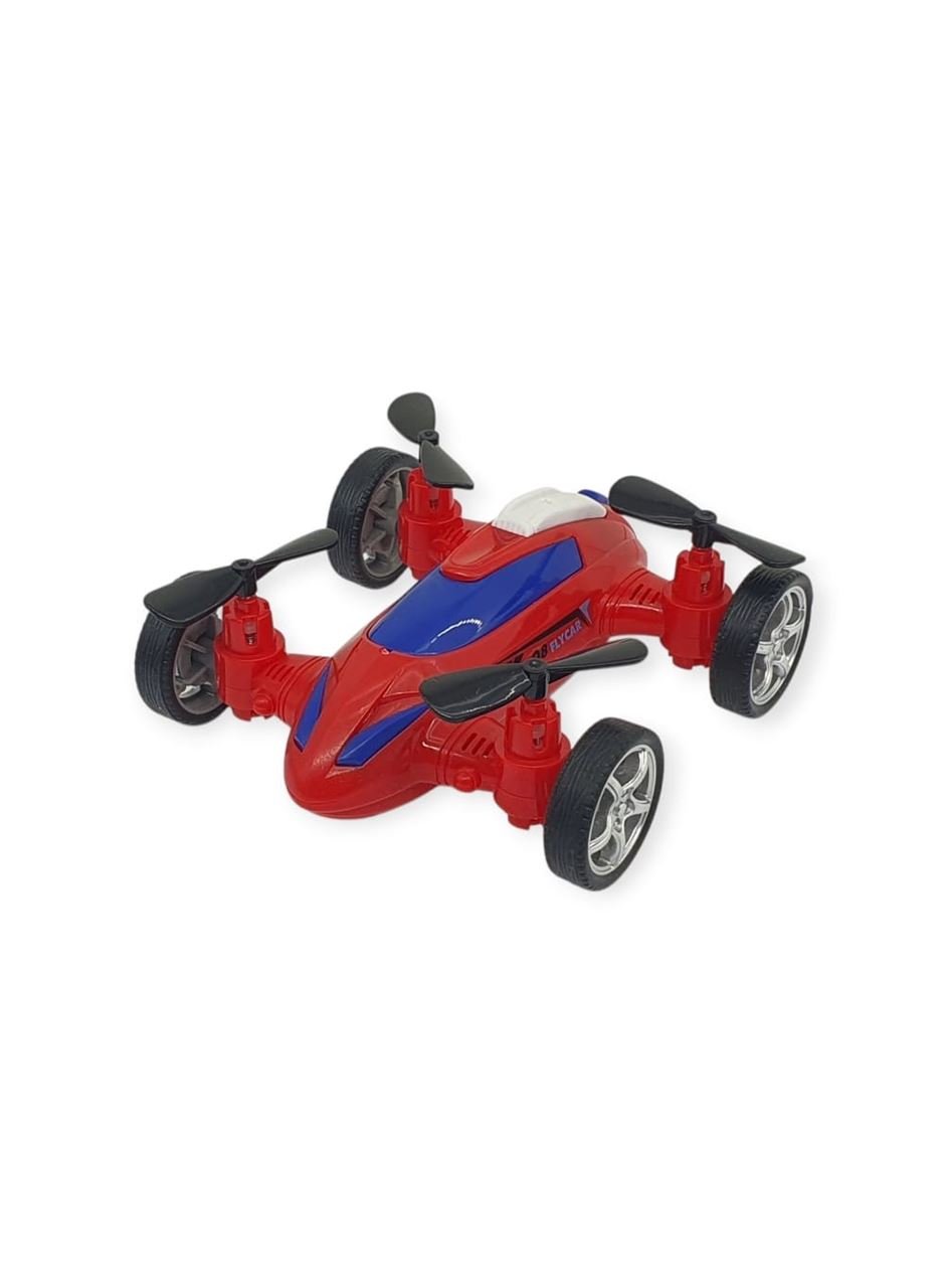 Sürtmeli Drone Araba Hareketli Pervane - Kırmızı