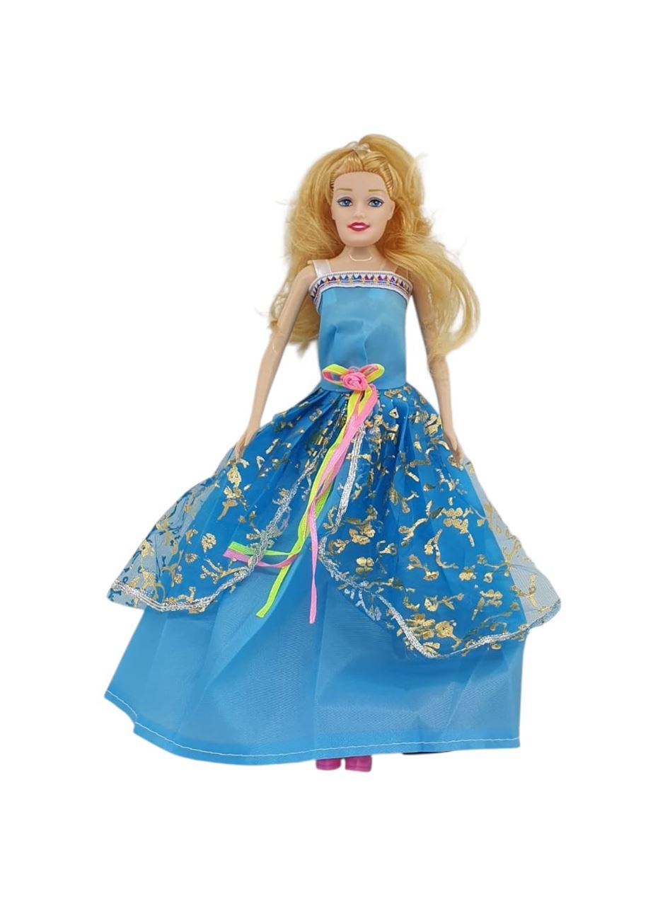 Bebek Yedek Elbiseli Ve Aksesuarlı - 1115-21 - Mavi