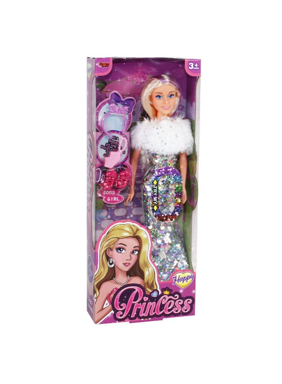 Renk Değiştiren Prenses Bebek 30 cm - 66772 - Gri