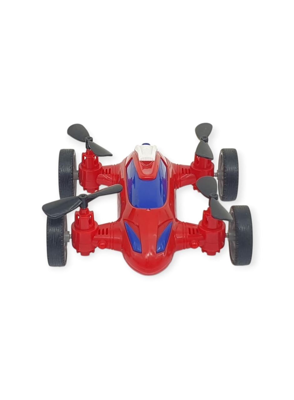 Sürtmeli Drone Araba Hareketli Pervane - Kırmızı