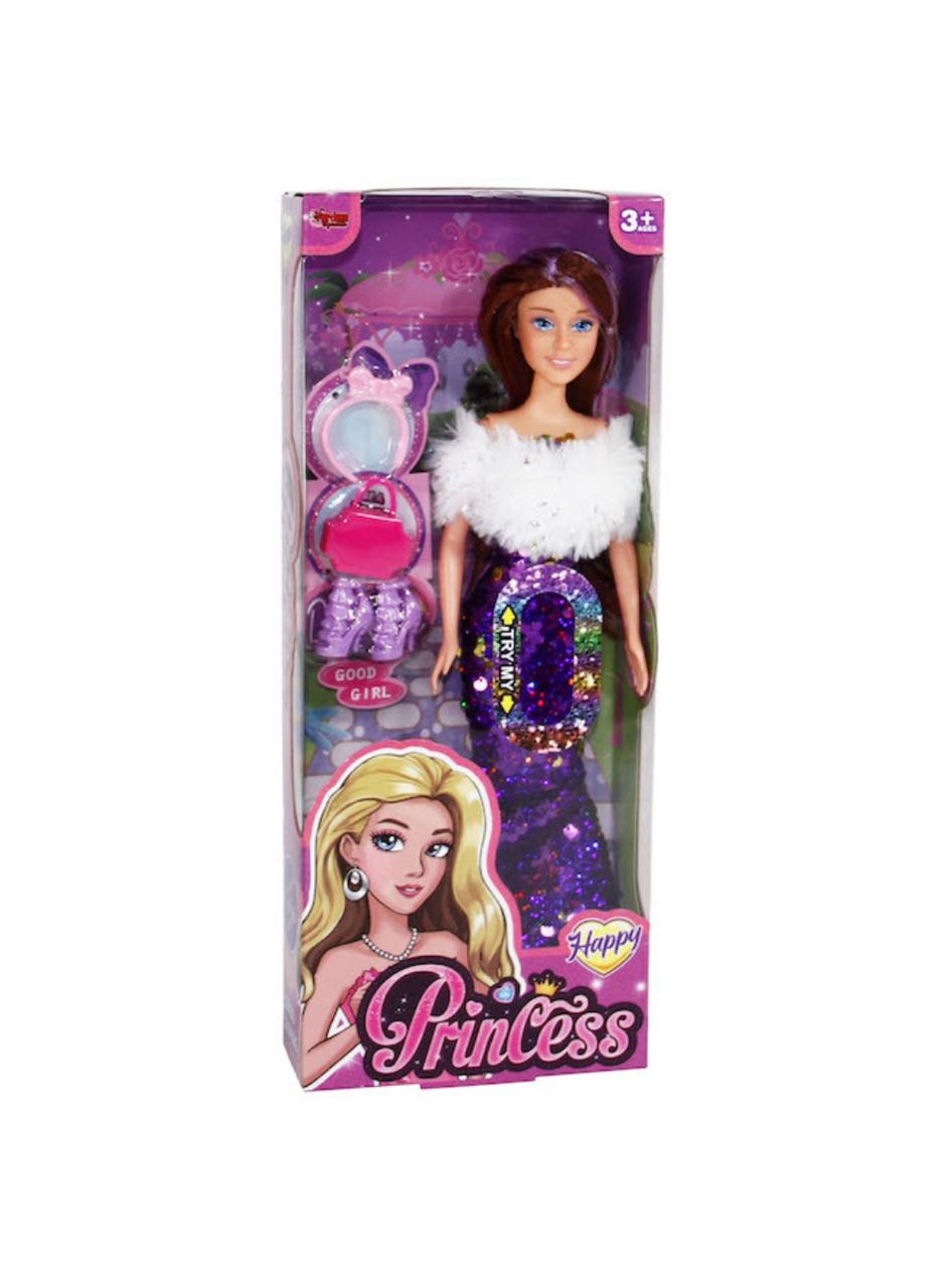 Renk Değiştiren Prenses Bebek 30 cm - 66772 - Mor