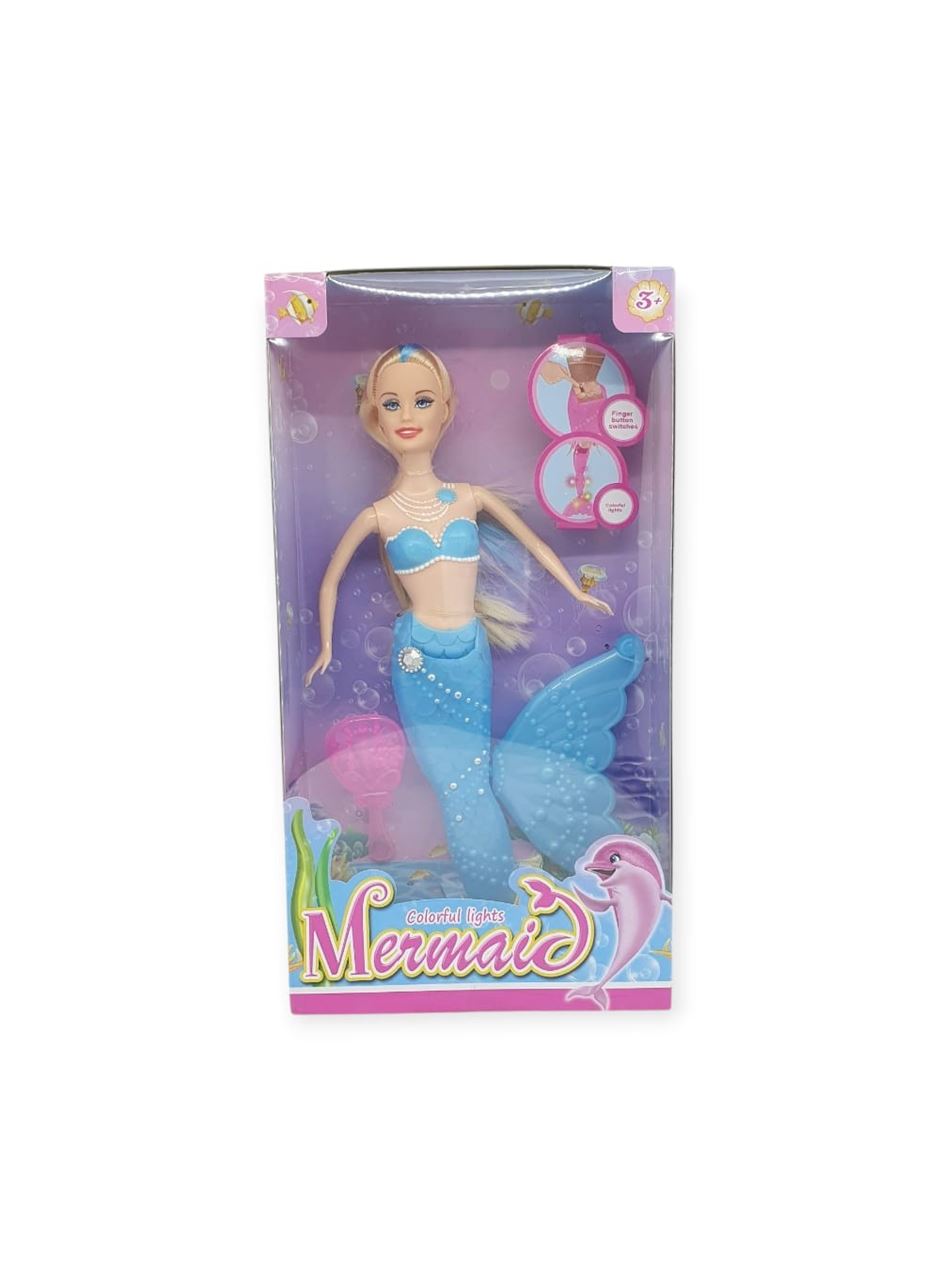 Deniz Kızı Işıklı Bebek - 2348/1-3 - Mavi