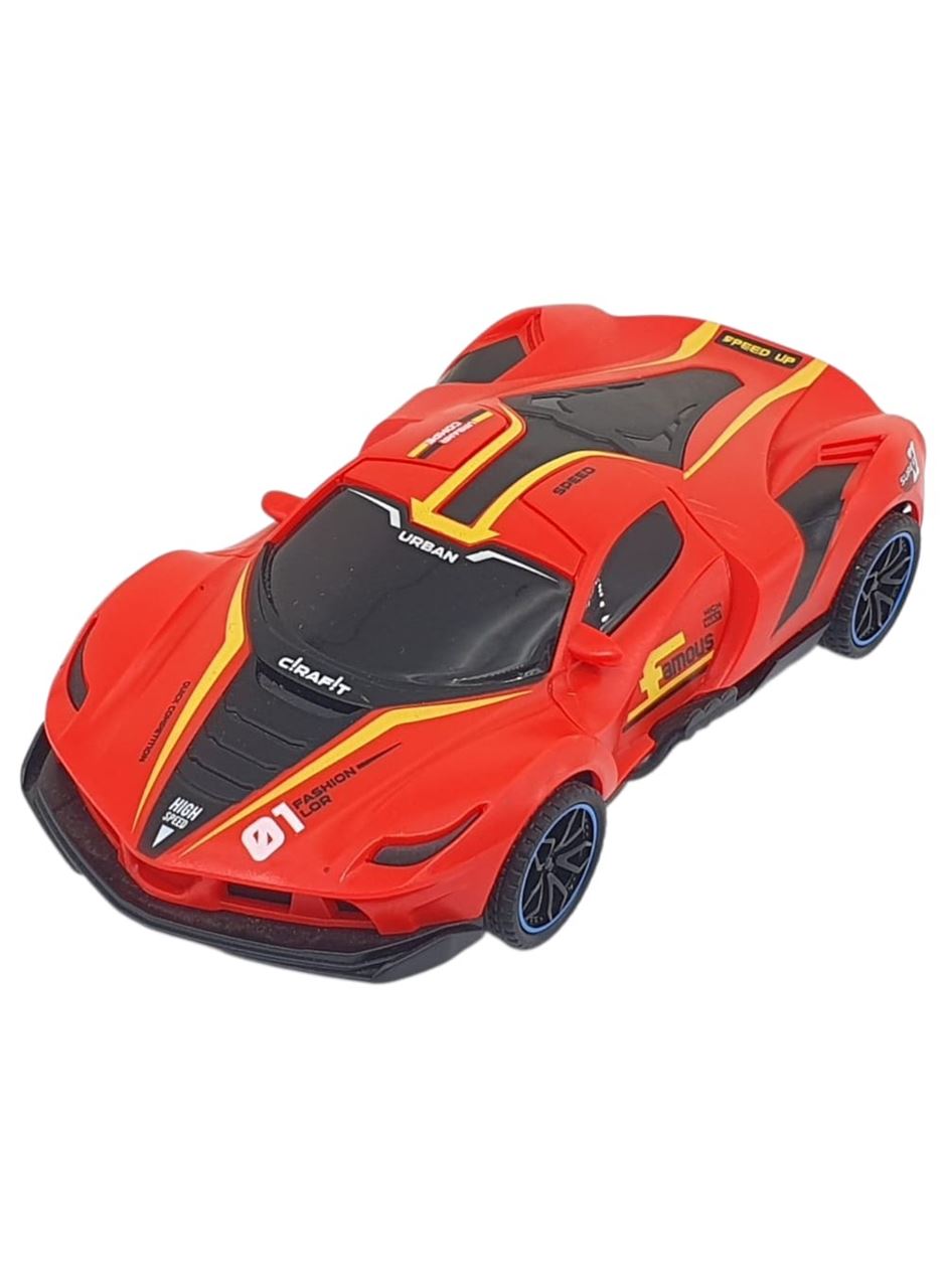 Sürtmeli Drift Arabalar 15 cm - D400-52 - Kırmızı