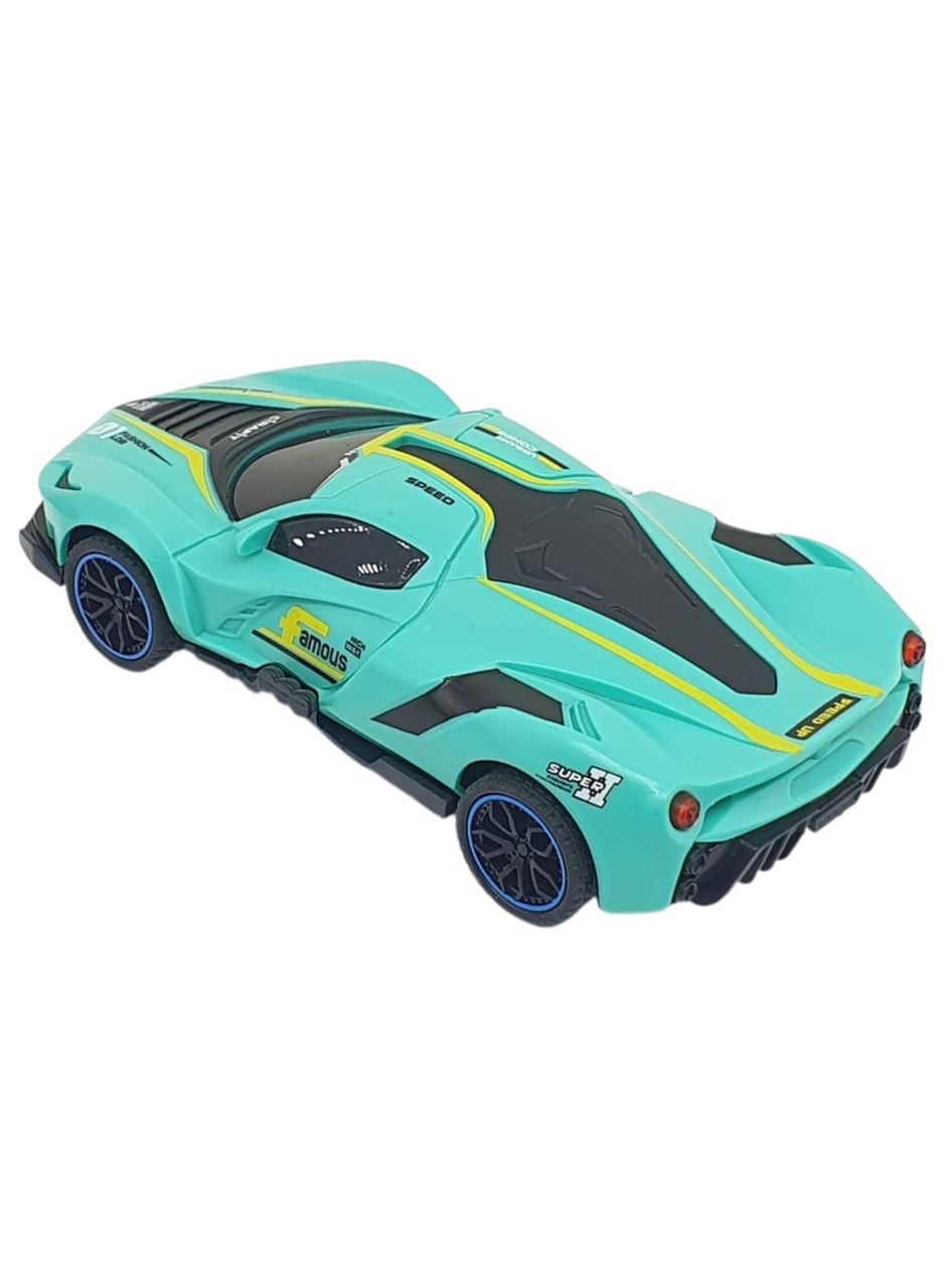 Sürtmeli Drift Arabalar 15 cm - D400-52 - Turkuaz