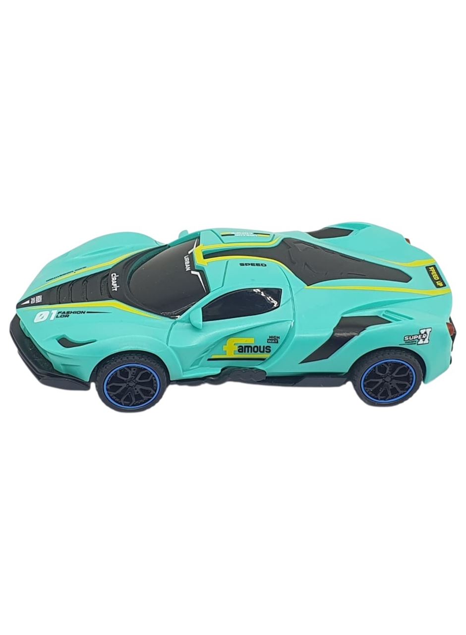 Sürtmeli Drift Arabalar 15 cm - D400-52 - Turkuaz