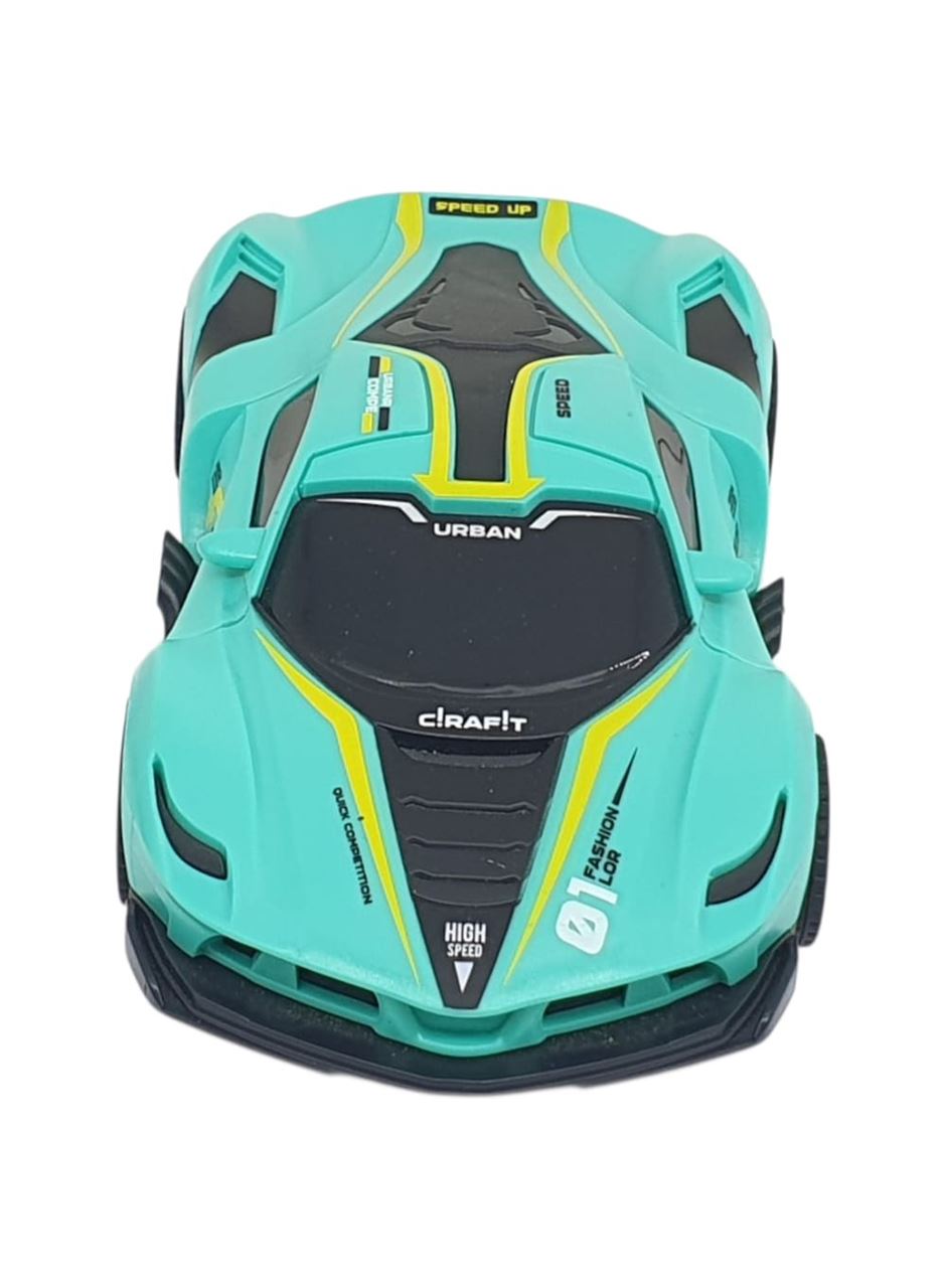 Sürtmeli Drift Arabalar 15 cm - D400-52 - Turkuaz