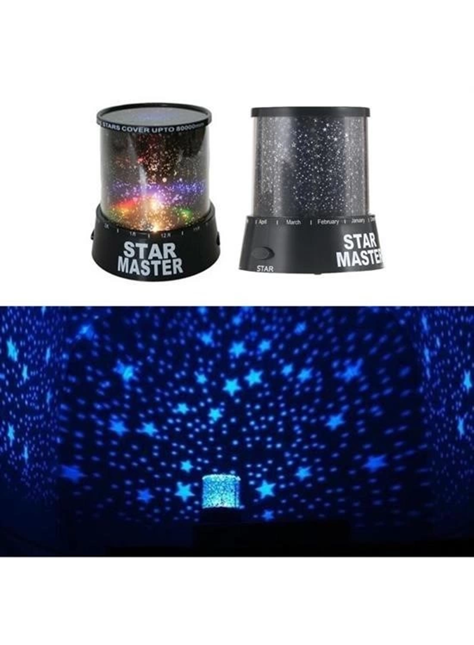 Star Master Pilli Gökyüzü Projeksiyonlu Led Renkli Yıldızlı Tavan Işık Yansıtma Gece Lambası (