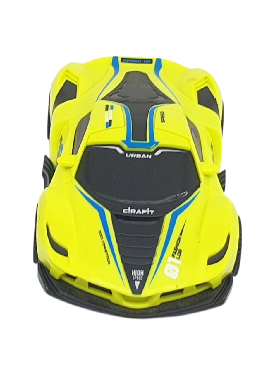 Sürtmeli Drift Arabalar 15 cm - D400-52 - Sarı