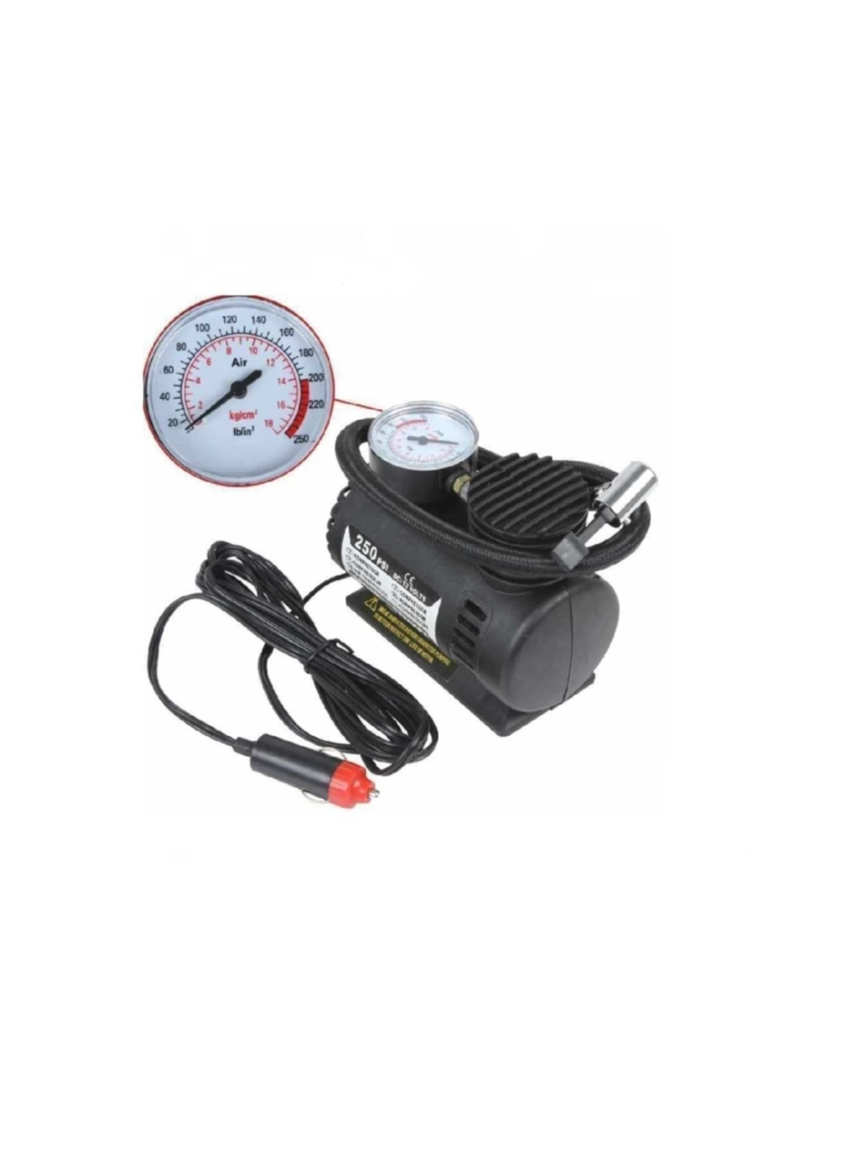 Oto Araç Mini Kompresör Hava Kompresörü 12 V 250 Psı Araba Hava Pompası Lastik Şişirici Taşınabilir (