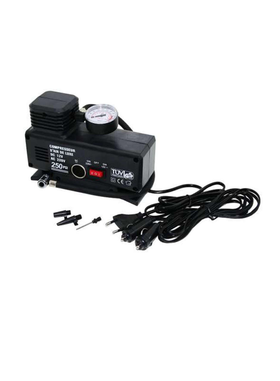 220 Volt-12 Volt 250 Psi Psi Kompresör Lastik Hava Şişirme Oto Pompası Fişli Çakmaklıklı (