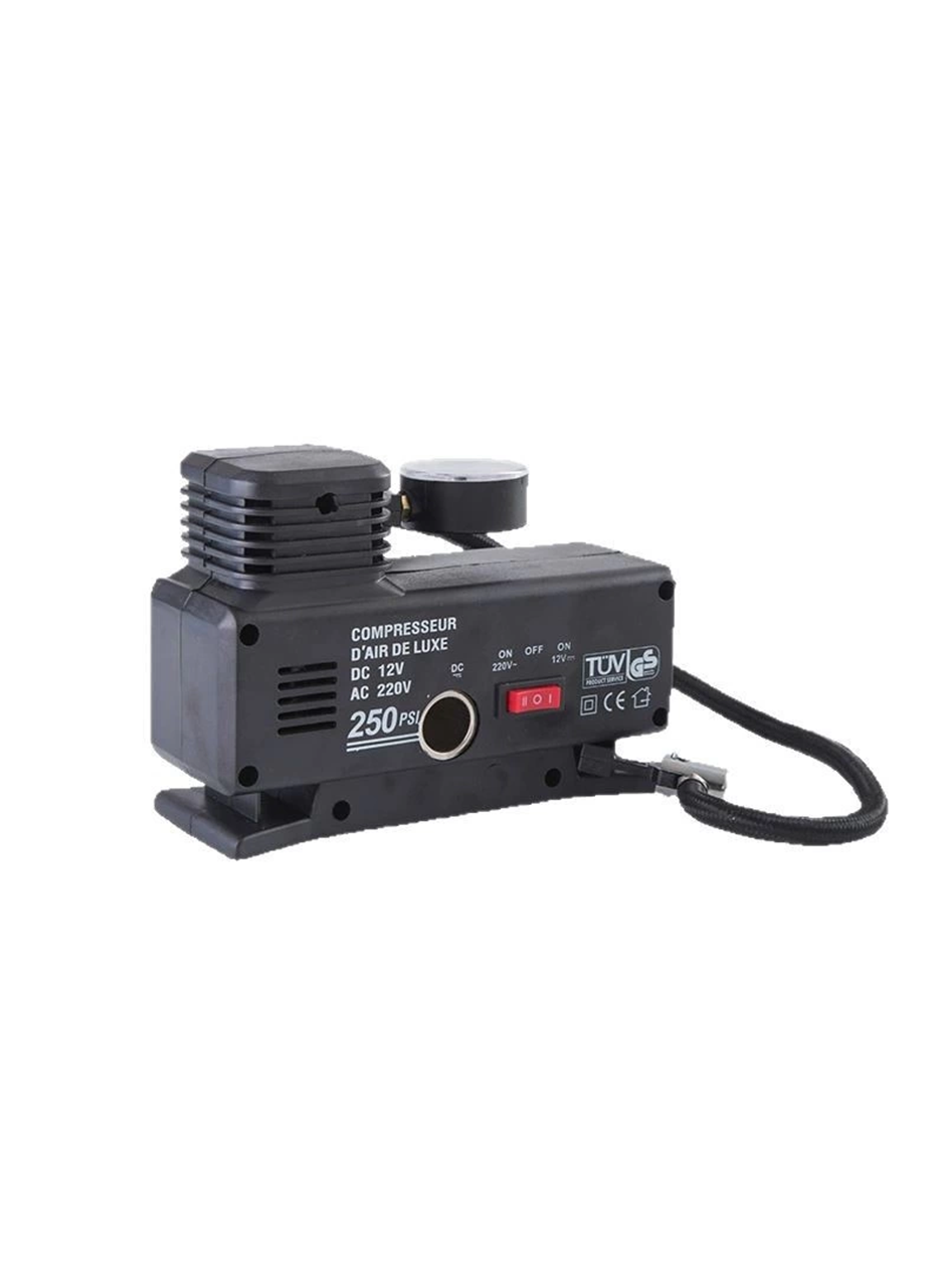 220 Volt-12 Volt 250 Psi Psi Kompresör Lastik Hava Şişirme Oto Pompası Fişli Çakmaklıklı (