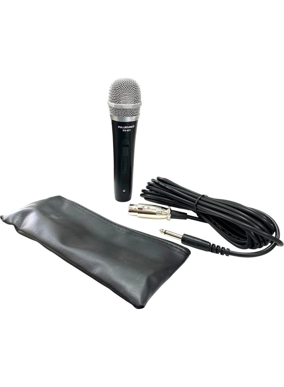 Kablolu El Tipi Mikrofon 5metre Kablolu FS-821