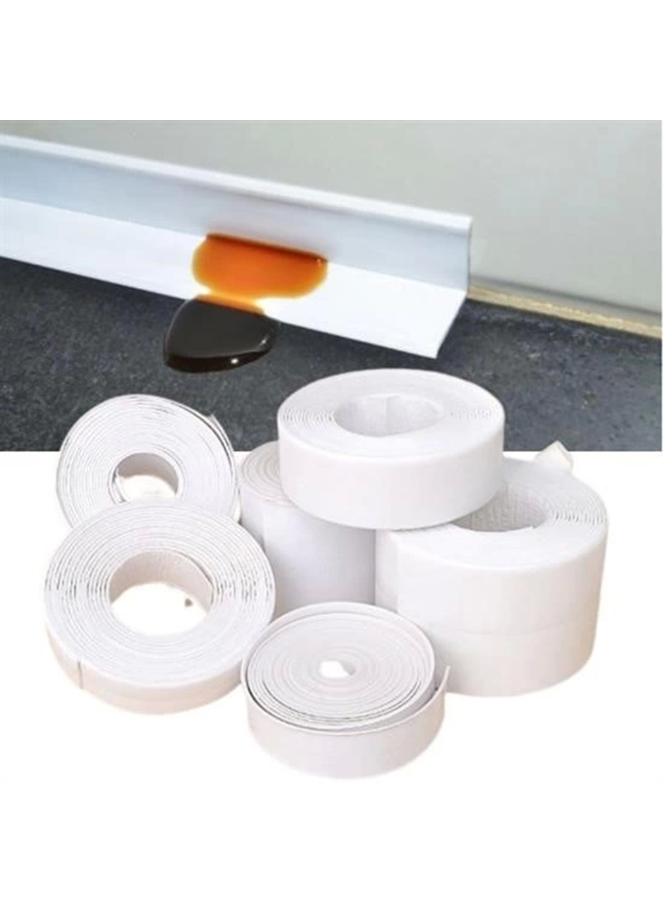 2 li Su Sızdırmaz Banyo Mutfak Lavabo Küvet İzolasyon Şerit Bant Pratik Ürün (