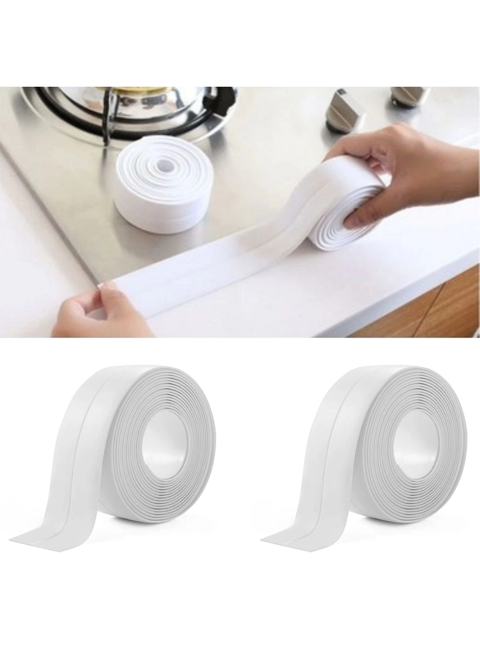 6 lı Su Sızdırmaz Banyo Mutfak Lavabo Küvet İzolasyon Şerit Bant Pratik Ürün (