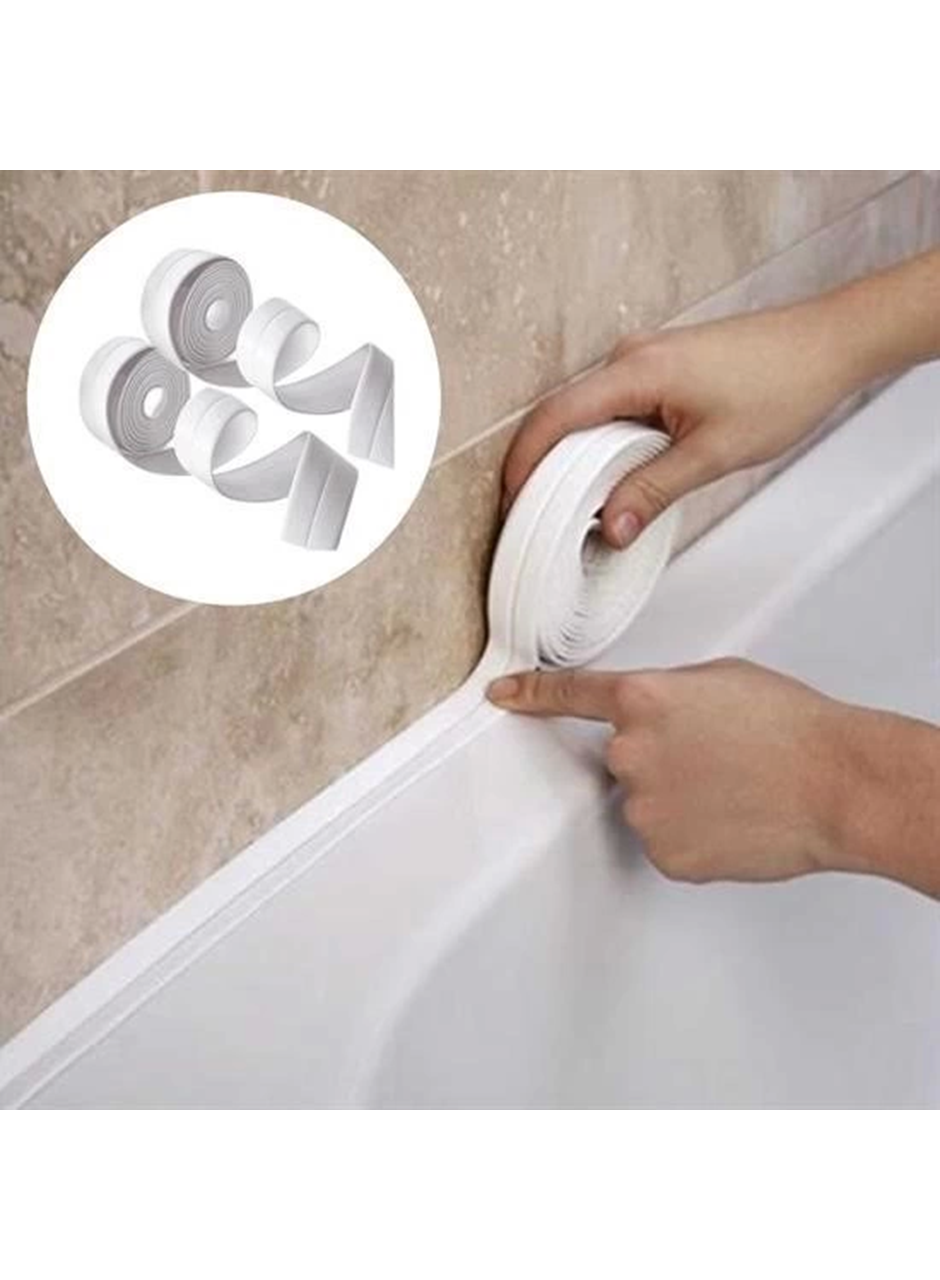 6 lı Su Sızdırmaz Banyo Mutfak Lavabo Küvet İzolasyon Şerit Bant Pratik Ürün (