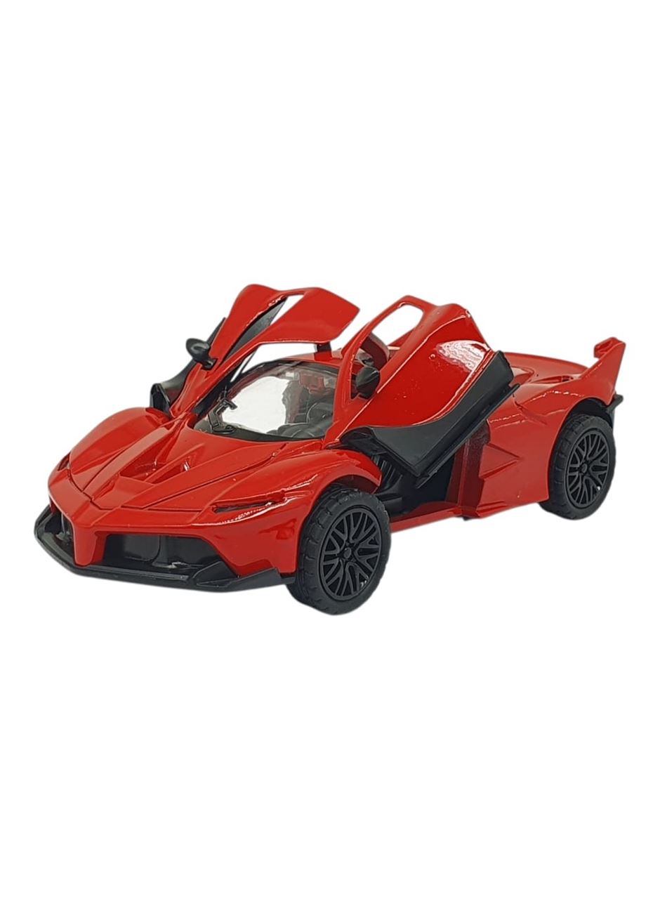 Çek Bırak Metal Arabalar 13 cm - SR2212- Kırmızı