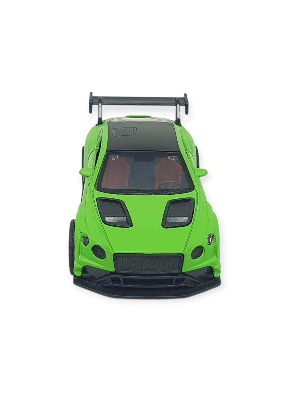 Çek Bırak Metal Arabalar 12 cm - 3671C - Yeşil